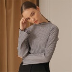 [엽페] PLEATED T-SHIRT_GY - 주식회사 서울쇼룸 [엽페] PLEATED T-SHIRT_GY