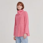 [누팍] 울 터틀넥 셔츠 - 핑크 - 주식회사 서울쇼룸 [누팍] 울 터틀넥 셔츠 - 핑크