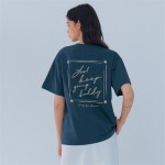 [씨엘로] SQUARE PRINT T-SHIRT DARK GREEN - 주식회사 서울쇼룸 [씨엘로] SQUARE PRINT T-SHIRT DARK GREEN