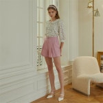 [일루스트리스일루전] PALE PINK TWEED PANTS - 주식회사 서울쇼룸 [일루스트리스일루전] PALE PINK TWEED PANTS
