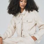 [바이스어치브유쓰] ORGANIC TRUCKER JACKET ECRU - 주식회사 서울쇼룸 [바이스어치브유쓰] ORGANIC TRUCKER JACKET ECRU