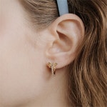 [하스] HTY033 Ribbon one touch earrings - 주식회사 서울쇼룸 [하스] HTY033 Ribbon one touch earrings