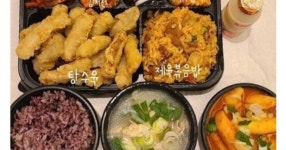 회사도시락 이정도로 나오면 먹는다 vs 안먹는다 - 세리에매니아