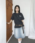 소프트치크 웨스턴 스터드 서클 벨트