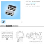 FX-W-011 RJ45 2X4 네트워크 모듈러잭 멀티포트커넥터 앵글타입 : 스위치올 > BRAND SHOP > 스위치/전기/기계류