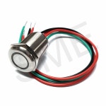 SM-P19ZM-LX-R 19파이 선타입 버튼 방수 메탈 터치 락 스위치 : 스위치올 > BRAND SHOP > 스위치/전기/기계류