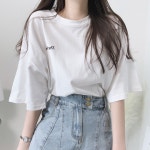 조이어블 인생핏감/빠른발송 [뱃살을잡아주는] 하이웨스트 투버튼 절개 밑단 커팅 팬츠 반바지
