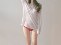 쏠라비치 (4시당일발송❤) 밍키 체형커버 긴팔 상의 시스루 심플 비키니 커버업