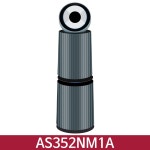 LG 퓨리케어 오브제컬렉션 AS352NM1A 360° 공기청정기 알파 일반 필터 네이처 클레이 민트 / JJ - NS홈쇼핑