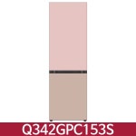 LG Q342GPC153S 오브제컬렉션 모던엣지 냉장고 344L 핑크 / 브라운 / JJ - NS홈쇼핑