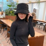 블루씨티 [양면/골덴&뽀글이] 퍼피 리버시블 양털 코듀로이 버킷햇 벙거지 모자 2color