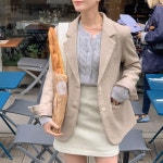 어베인 💕50% SALE URBANE MADE💕브리티쉬 마튼밀스 헤링본 울 자켓 (당일)