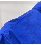 스타일대박 여름 크롭 코발트 블루 셔츠 반팔 남방 바스락 블라우스 검정