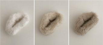 키메라제이 밍크구름 에코퍼 빅사이즈 올림머리 헤어 집게핀 8color