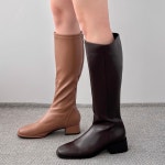 데일리56 [1만족 돌파] [입구 최대 40cm] 빅사이즈 통넓은 하비 롱부츠 2color