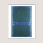 [쿠나장롱][마크 로스코] BlueGreen, Blue on Blue Ground 56 x 71 cm [W CONCEPT]