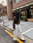 시프트에잇 잇츠 크롭 라이더 자켓 3color