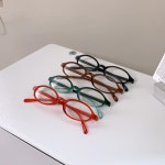 블루씨티 너디 오벌 뿔테 안경 4color