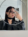 블루씨티 [개강룩🖤] 스텝 라운드 뿔테 안경 5color