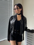 블루씨티 [개강룩🖤] 스텝 라운드 뿔테 안경 5color