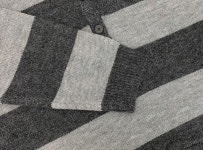 힙온 마요 스트라이프 카라 롱 니트 2color / 66사이즈 77사이즈 88사이즈 빅사이즈