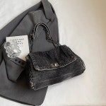 제이핏걸 여성 청 데님 버클 크로스백 숄더백 가방