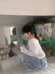 에이딘에이블 에일린 후드 니트
