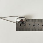 글렌무드 💖당일출고/무배💖데일리 에그 볼드 70cm 롱 네크리스 실버볼 펜던트 뱀줄 체인 줄 목걸이