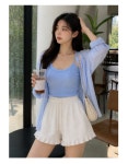 데이플라이 데이플라이무드 여리핏 허리밴딩 밑단 러플 포인트 러블리 반바지 3 color