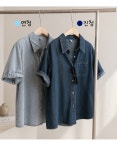 데이플라이 데이플라이무드 썸머워싱 빈티지 박시데님셔츠 3Color