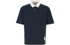 톰브라운 남성 삼선탭 네이비 카라티 MJP176A J0065 415