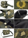 field - 通販 - PayPayモール FRED PERRY ショルダーバッグ ピケ カモ プリント ミニ ショルダー バッグ 日本企画(F9230 在庫高品質