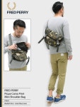 field - 通販 - PayPayモール FRED PERRY ショルダーバッグ ピケ カモ プリント ミニ ショルダー バッグ 日本企画(F9230 在庫高品質