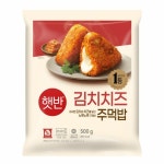 CJ제일제당 햇반 쿡반 김치치즈주먹밥 500g [1개] - 에누리 가격비교