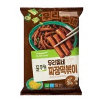 풀무원 우리동네 떡볶이 짜장 330g [1개] - 에누리 가격비교