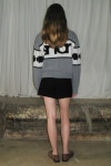 [시눈]ANGORA KNIT SHORTS (BLACK) [W CONCEPT]