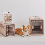 릿첼 강아지 이동가방 애견 접이식 켄넬 이동장 케이지 캐리어 M - 이마트몰