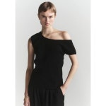 카이스 25SS 0162 One Shoulder Knit Top, Black - 신세계백화점