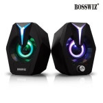 BOSSWIZ RGB 2채널 USB 유선 스피커 BOS-G102U - 이마트몰, 원하는 상품을 원하는 시간에 쓱, 이마트몰 BOSSWIZ RGB 2채널 USB 유선... 