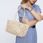 [최초가 108000원] 발리 메쉬 토트 앤 숄더백 H25H1036 아이보리... [최초가 108000원] 발리 메쉬 토트 앤 숄더백 H25H1036 아이보리 - 이마트몰