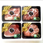 [착한고기마을] 무항생제 돼지세트 1호 (삼겹살 구이 500g+목살구이 500g +앞다리살 수육 500g+뒷다리살 제육 500g) - 이마트몰, 원하는... 