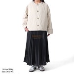 단톤 24FW 여성 인슐레이션 카라리스 노칼라 숏 크롭 자켓 DT-A0462 PNT - 이마트몰
