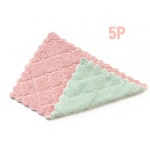 SNS극찬~ 극세사 매직행주 5P / 주방용품 행주 요술행주 미친흡수력 기름때제거 설거지 밸벳소재 - 이마트몰