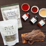 [소스 3종 증정] 제철진미 메밀밭에가시리 제주 메밀면 350g 3개 (진메밀면/납작면 택1) - 이마트몰