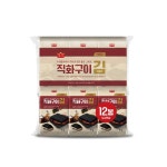 [왕가 서천김] 직화구이김 (12봉) (5g*12) - 이마트몰