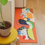 [작가콜라보] 마틸라X안현정 빨아쓰는 소프트 규조토 욕실 주방매트... 마틸라X안현정 빨아쓰는 소프트 규조토...