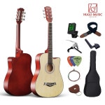 위고뮤직 HUGO-38G 입문용 통기타 연습용 여성용 어린이 38인치 WOOD... HUGO-38G 입문용 통기타 연습용 여성용 어린이 38인치 WOOD - 이마트몰