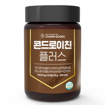 콘드로이친 플러스 120정 1통, 믿고 사는 즐거움 SSG.COM 콘드로이친 플러스 120정 1통