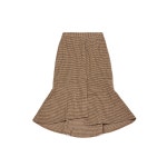  온앤온  모다아울렛  온앤온 앞단추 치마 주름 체크원피스(JZ7WO316/브라운) - 샵계부