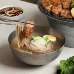 [리타엔] 살얼음 동동 평양냉면 5인분 + 광양식 이가네 왕구이 600g (3... 동동 평양냉면 5인분 + 광양식 이가네 왕구이 600g (3~4인분) - 이마트몰